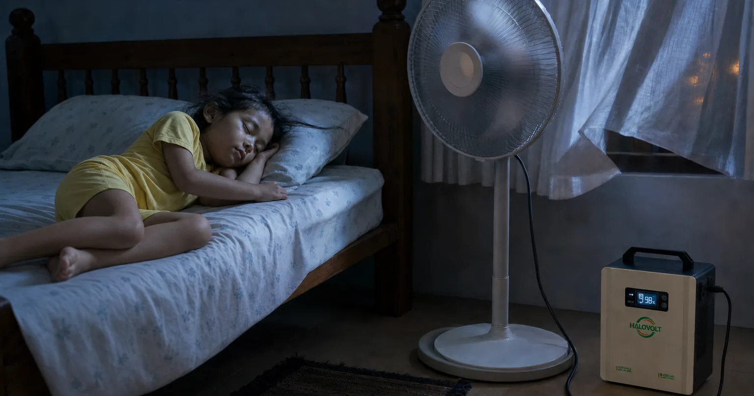 <45dB — quiet enough for the bedroom