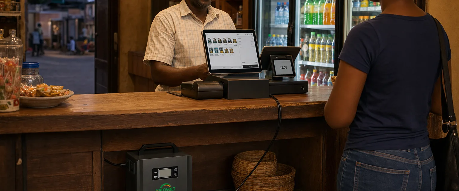 Sensitive electronics running together — TV, laptop, router, medical monitor